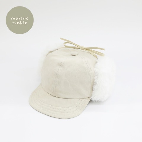 ベビー　帽子（50cm・モリノリンクル）