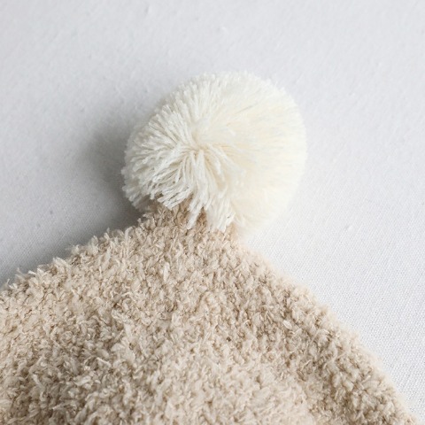 ベビー　帽子（50-52cm・モリノリンクル）