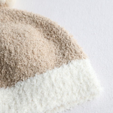 ベビー　帽子（50-52cm・モリノリンクル）