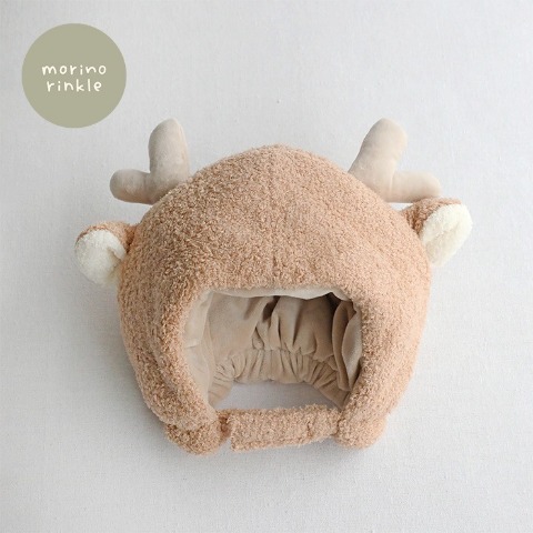 ベビー　帽子（52cm・モリノリンクル）