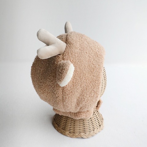 ベビー　帽子（52cm・モリノリンクル）