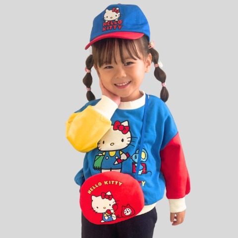 ベビー　キャップ（50-52cm・ハローキティ）