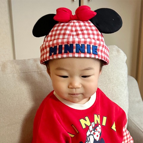 ベビー帽子（48･50･52cm はるぴのママ/Disney）