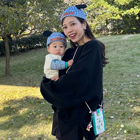 ベビー　帽子（48･50･52cm はるぴのママ/Disney）