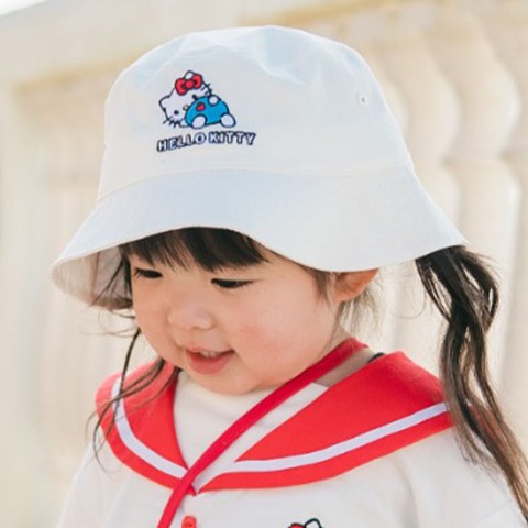 베이비 버킷 햇 (50-52cm, 헬로키티)