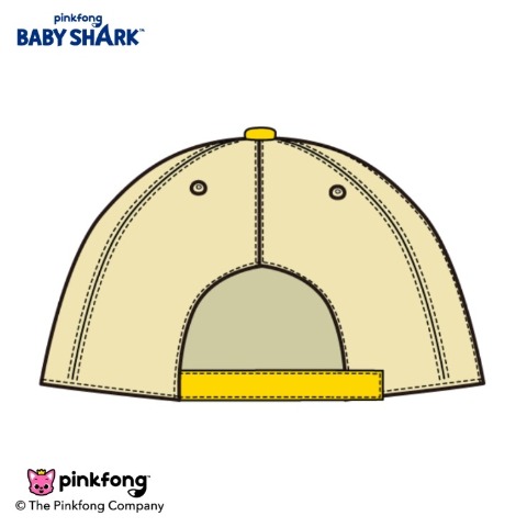 ベビー　キャップ（50-52cm・ベイビーシャーク）