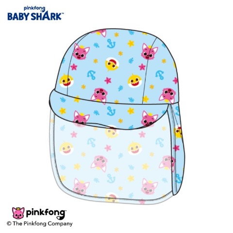 ベビー　帽子（48-52cm・ベイビーシャーク）