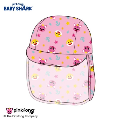 ベビー　帽子（48-52cm・ベイビーシャーク）