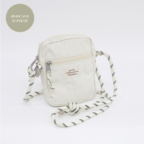ベビー　バッグ（モリノリンクル/choco）