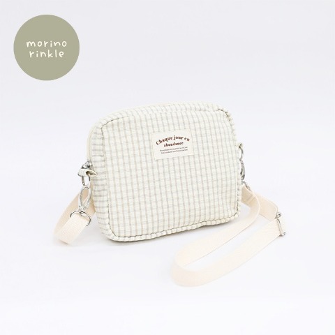 ベビー　バッグ（モリノリンクル/choco）