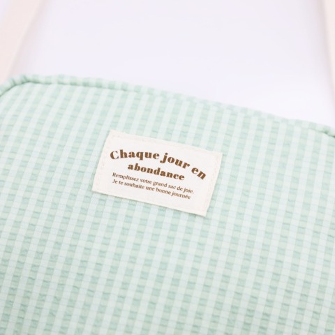 ベビー　バッグ（モリノリンクル/choco）