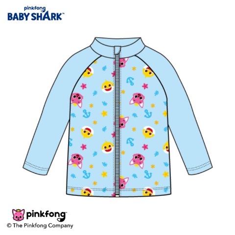 ベビー　ラッシュガード（80～100cm・ベイビーシャーク）