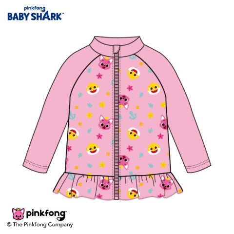 ベビー　ラッシュガード（80～100cm・ベイビーシャーク）