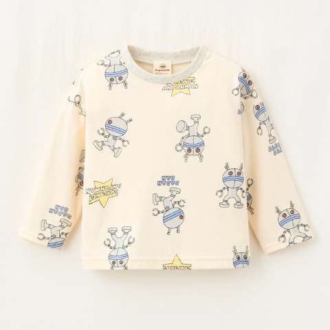 ベビー　長袖Tシャツ（90cm・100cm・アンパンマン）