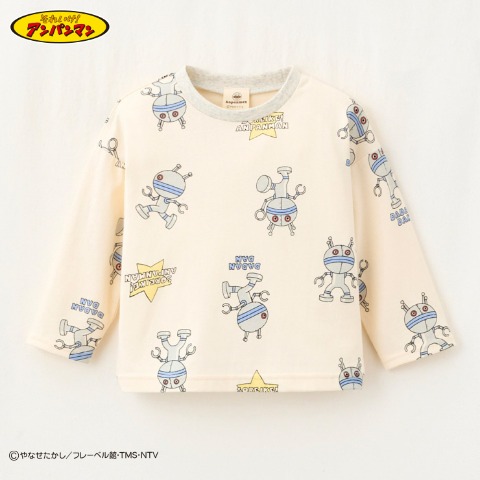 ベビー　長袖Tシャツ（90cm・100cm・アンパンマン）