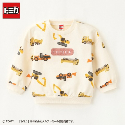 ベビー　プルオーバー（90・100cm・トミカ）