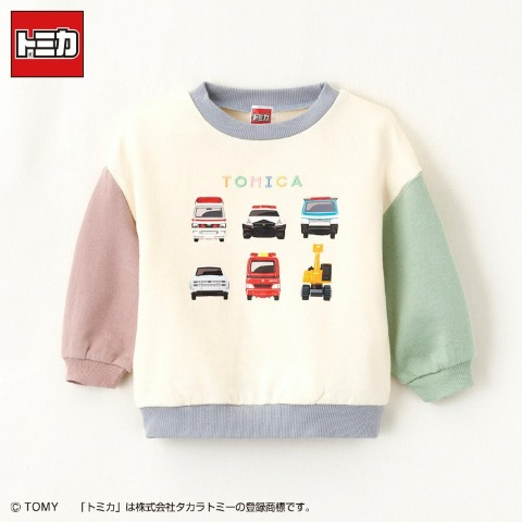 ベビー　プルオーバー（90・100cm・トミカ）