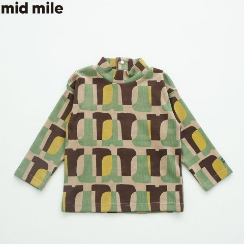 ベビー　長袖Tシャツ（80・90・100cm・midmile）