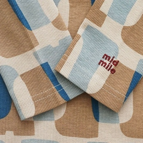 ベビー　長袖Tシャツ（80・90・100cm・midmile）