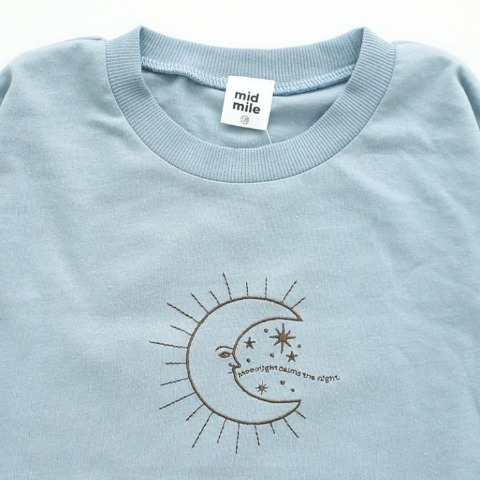 ベビー　長袖Tシャツ（80・90・100cm・midmile）