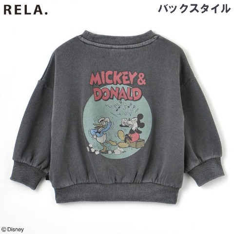 ベビー　長袖トレーナー（90・100cm・RELA）