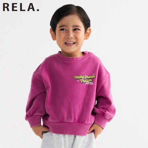 ベビー　長袖トレーナー（90・100cm・RELA.）