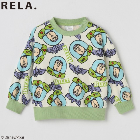 ベビー　長袖トレーナー（90・100cm・RELA./Disney）