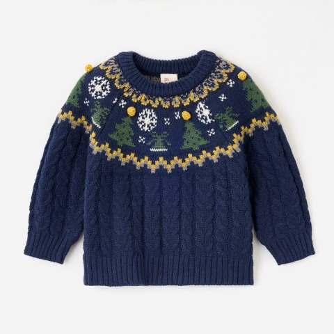 ベビー　ニットプルオーバー（90cm～100cm）