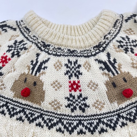 ベビー　ニットプルオーバー（90cm～100cm）