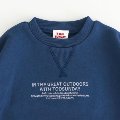 ベビー　トレーナー（90cm・100cm・TOO SUNDAY）
