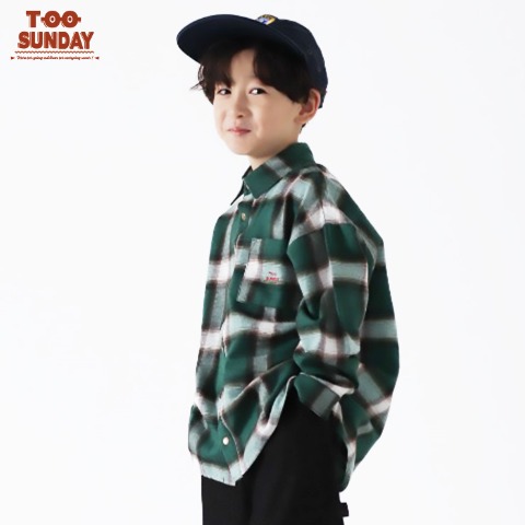 ベビー　シャツ（90cm・100cm・TOO SUNDAY）