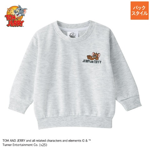 ベビー　トレーナー（90・100cm・TOM and JERRY）