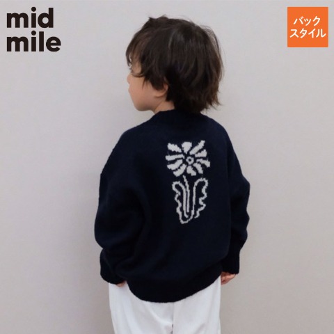 ベビー　ニットプルオーバー（90・100cm・midmile/むくぞー）