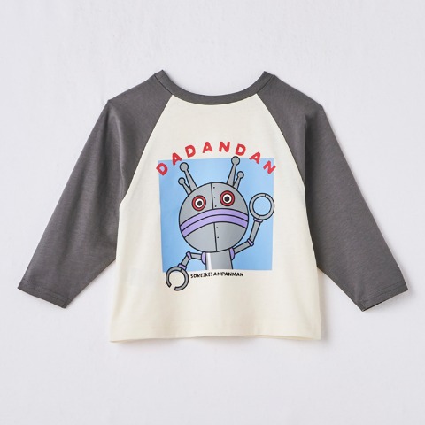 ベビー　長袖Tシャツ（90・100cm・アンパンマン）