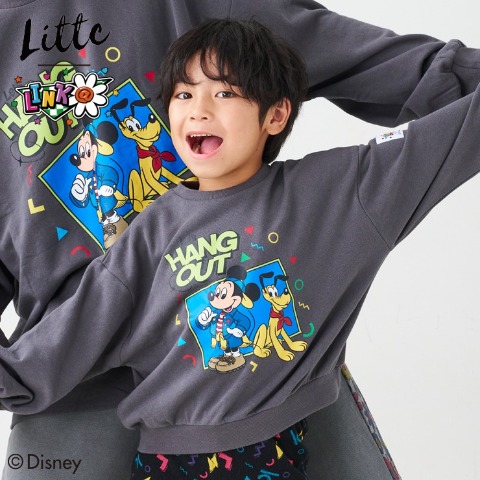 ベビー　トレーナー（80～100cm・LITTC/LINK@/Disney）
