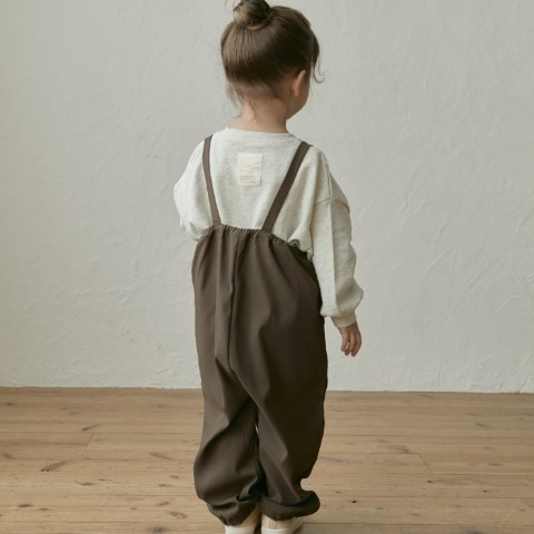 ベビー　サロペット（80～100cm・choco）