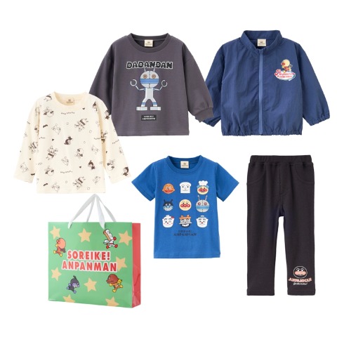 ベビー　福袋　5点セット（90cm・100cm・アンパンマン）