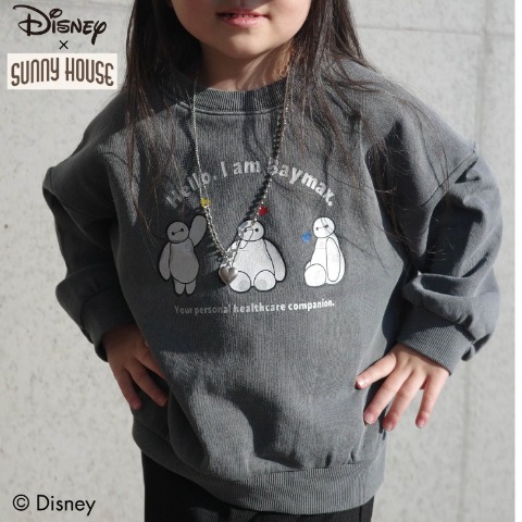 ベビー　長袖トレーナー（90・100cm・SUNNY HOUSE/Disney）