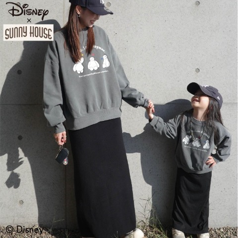 ベビー　長袖トレーナー（90・100cm・SUNNY HOUSE/Disney）