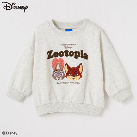 ベビー　長袖トレーナー（90･100cm・SUNNY HOUSE/Disney）