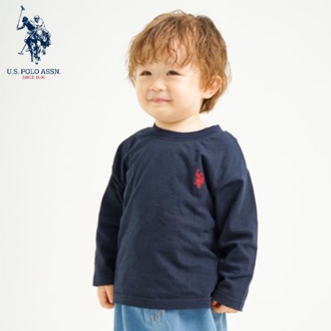 ベビー　ロングＴシャツ（90・100cm・U.S. POLO ASSN.）