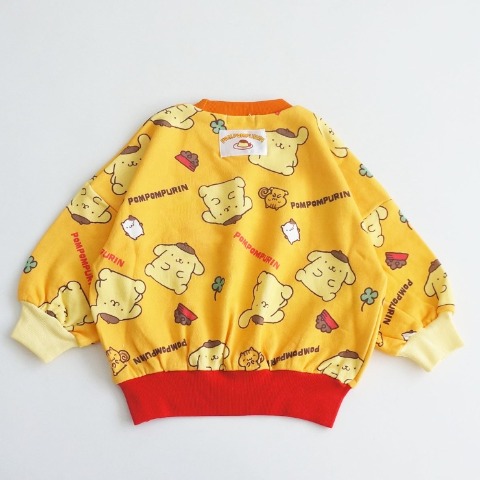 ベビー　トレーナー　（80～100cm・ポムポムプリン）