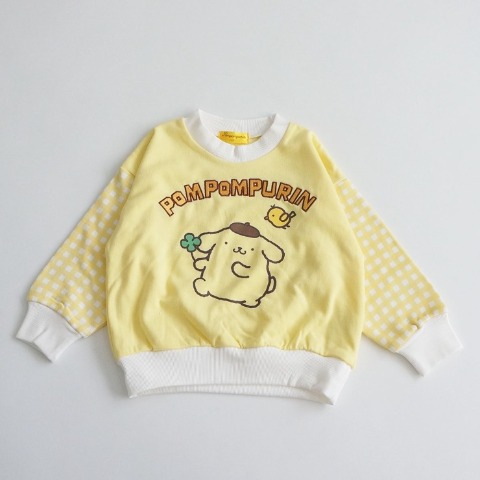 ベビー　トレーナー　（80～100cm・ポムポムプリン）
