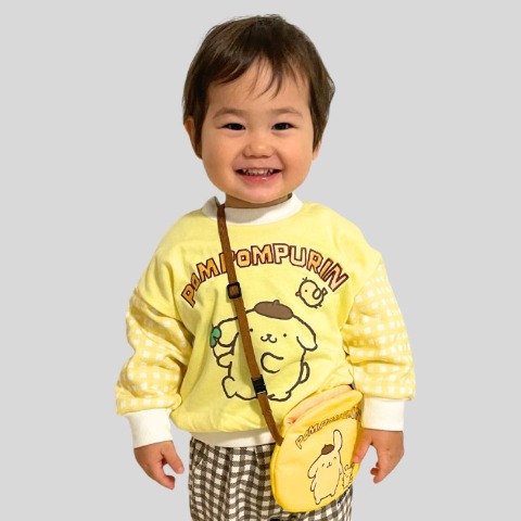 ベビー　トレーナー　（80～100cm・ポムポムプリン）