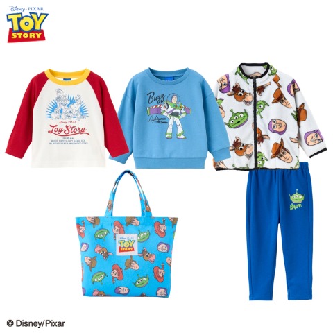 ベビー　福袋　5点セット（90･100cm・Disney） サックス 206