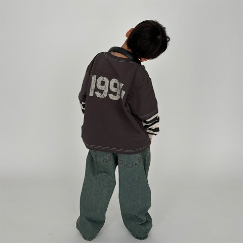 ベビー　レイヤード風長袖Ｔシャツ(80～100cm・RRmoment/RINA)