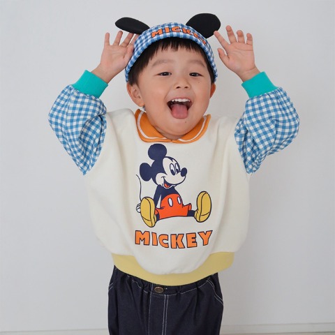 ベビー　トレーナー（80～100cm・はるぴのママ/Disney）