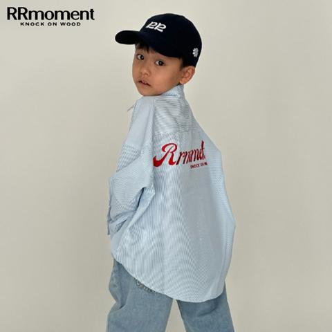 ベビー　ストライプシャツ(80～100cm・RRmoment/RINA)