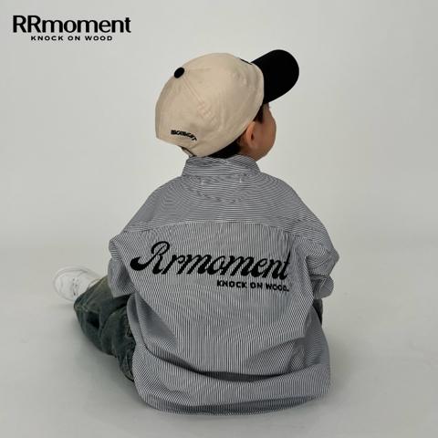ベビー　ストライプシャツ(80～100cm・RRmoment/RINA)