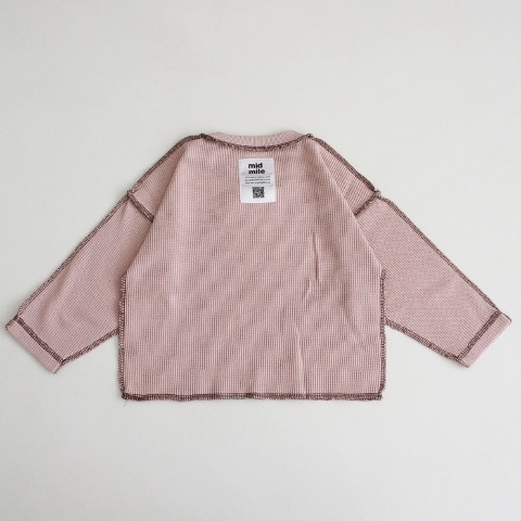 ベビー　長袖Tシャツ（80～100cm・midmile/むくぞー）